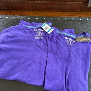 Epic Threads Boys XL Purple Tee Shirt. Two of them